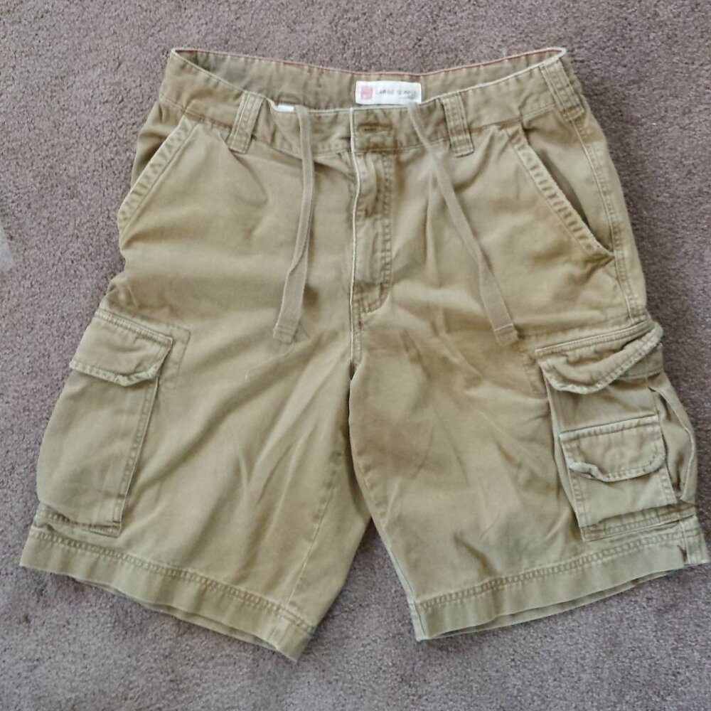 Tan Cargo Shorts